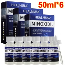 6 Monats-Vorrat Extra Stärke MINOXIDIL 5% Serum Haarwachstum FÜR MÄNNER 6 x 50ML