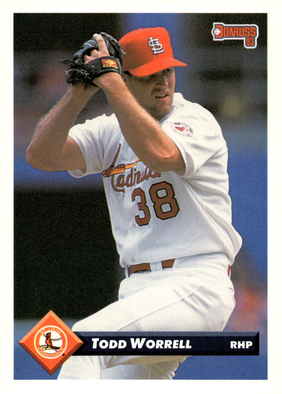 1993 Donruss #72 Todd Worrell