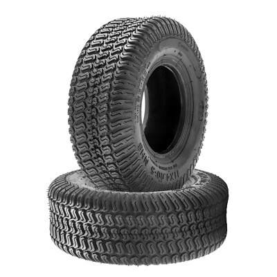 #ad Set 2 11x4.00 5 Lawn Mower Tires 4Ply Heavy Duty 11x4x5 Garden Tractor Tubeless $39.99