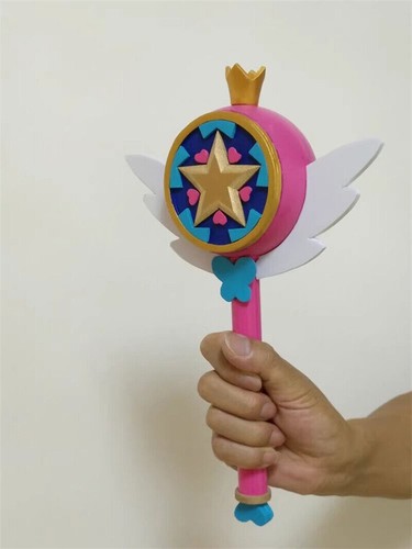 Zauberstab Cosplay Star vs. the Forces of Evil PVC Waffe Stock Cosplay Requisite Geschenk - Bild 5 von 9
