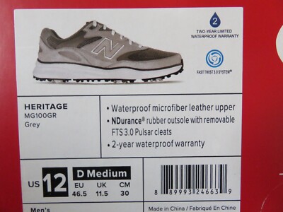 Men's New Balance Heritage Golf Shoes | eBay