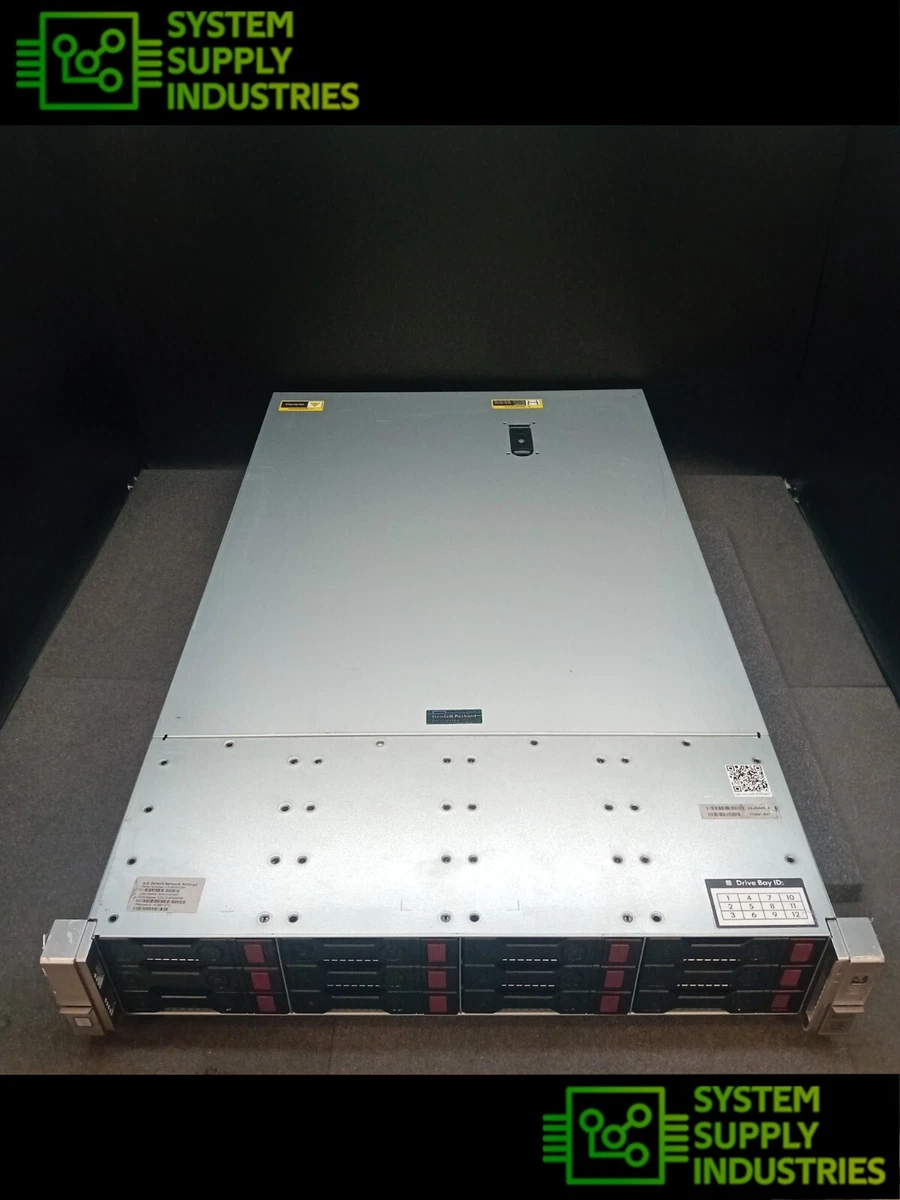 HP Proliant DL380 G9 16SFF 2x Xeon E5-2699 V4 192 GB RAM Rails