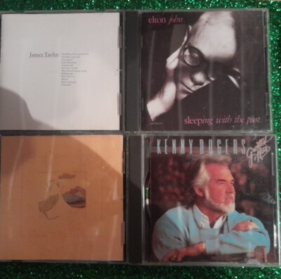 4 Cd Lot James Taylor Joni Mitchell Elton John Rogers
