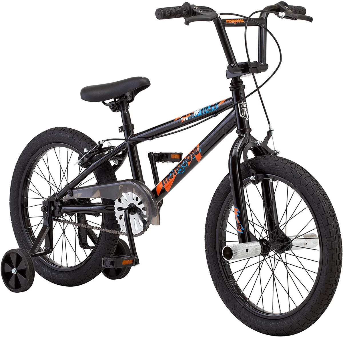 Switch BMX Bike for Kids 18 Inch Wheels Includes Removable