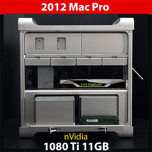 Mac Pro 2012 | 3,46 GHz 12 núcleos | 128 GB RAM | 2 TB | nVdia 1080 Ti 11 GB - Imagen 1 de 2