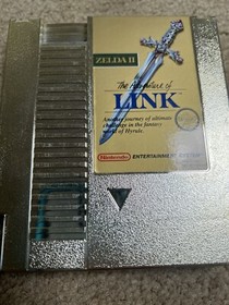 NES Legend of Zelda and Adventures of Link Nintendo Video Games Combination!