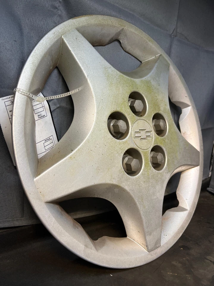 Fits 1992-1999 Chevrolet Cavalier Wheel Cover 5 Spoke Pinwheel OEM:09592803 Foto 3 de 4