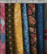 Shimmering Bouquets by Fabri-Quilt 100% Cotton Fabric - Patchwork + Quilting