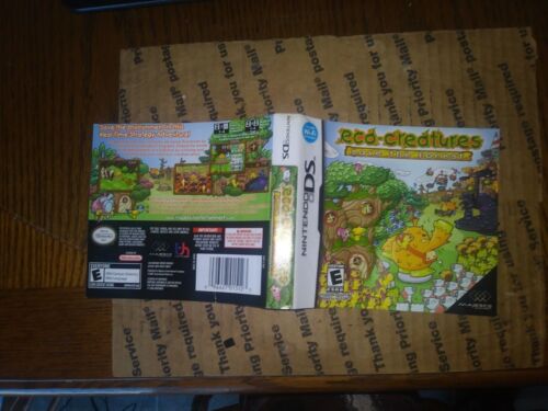 Eco-Creatures: Save the Forest (Nintendo DS, 2008) Paper sleeve box only... - Afbeelding 1 van 7