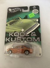Hot Wheels Kool & Kustom Series Green 49 Ford Shoebox c2655 new on sealed card!!