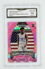 James Wiseman #97 Global Prospects Pink Ice Prizm Rookie Basketball Card GMA 10
