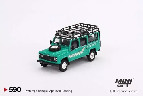 Mini GT 1/64 Land Rover Defender 90 Pickup & 110 Station Wagon - NUEVOS - Imagen 14 de 35