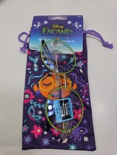 Encanto Mirabel Blue Light Blocking Glasses With Pouch Green Frames Disney - NEW