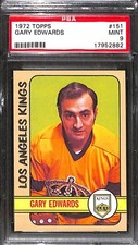1972 TOPPS #151 GARY EDWARDS PSA 9 Mint 17952882 