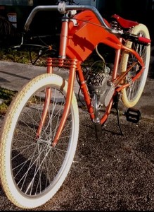 FRAME ONLY custom motorized race frame gas cruiser bicycle 49cc 80cc 212 whizzer