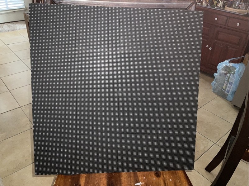 (2) GLUX IDsn 20”x 20” LED Display Screen (Untested)