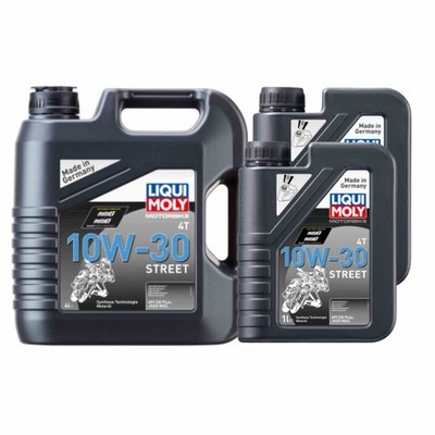 6 L Liqui Moly Motoröl Motorrad 4Takt 10W-30 Street API SN Plus JASO MA2
