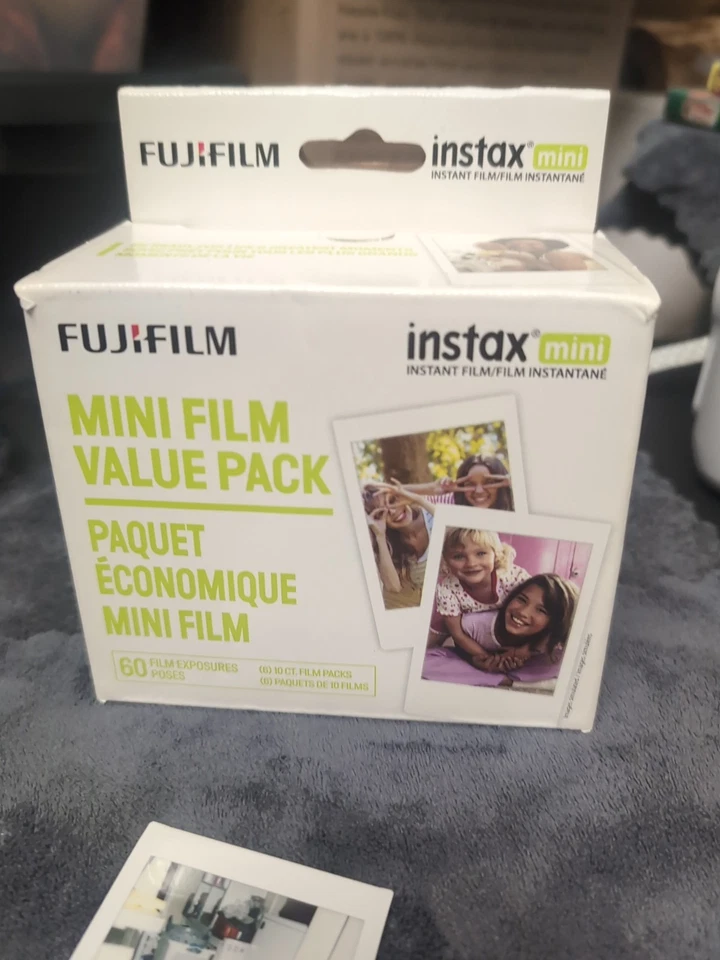 GENUINE Fujifilm Mini Film Value Pack for Instax Mini Cameras 60 Ct / 2021 DATED - Image 2 of 4