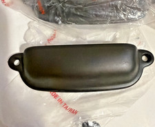 Set of 6 Vintage-Style Dark Gray Cabinet Bin Pulls