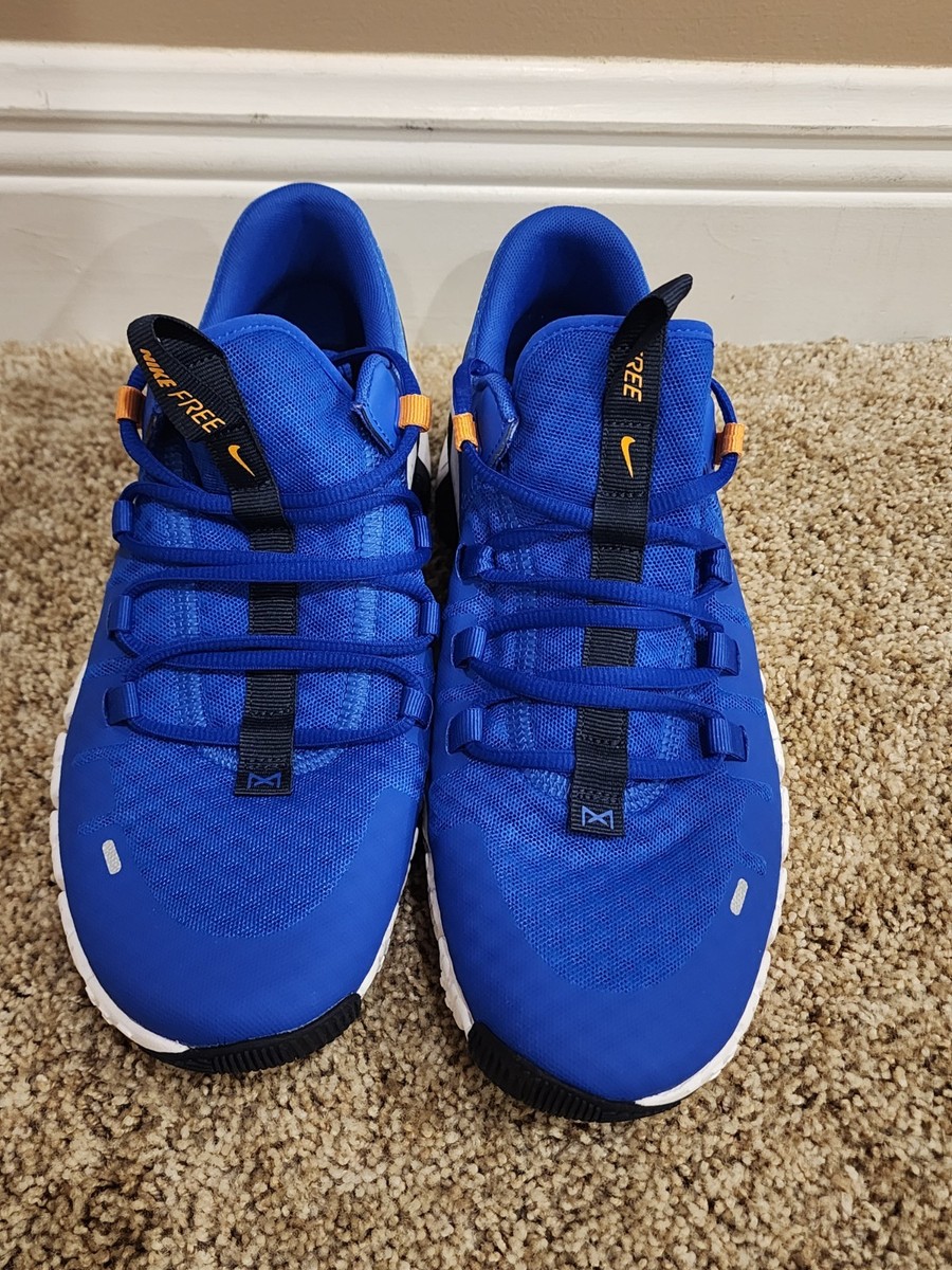 Size 10.5 - Nike Free Metcon 5 Racer Blue Sundial for sale online