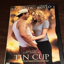 Tin Cup Golf DVD Kevin Costner Rene Russo —Like New