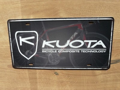 KUOTA BICYCLE (Italien) - Blechschild, Dekoschild