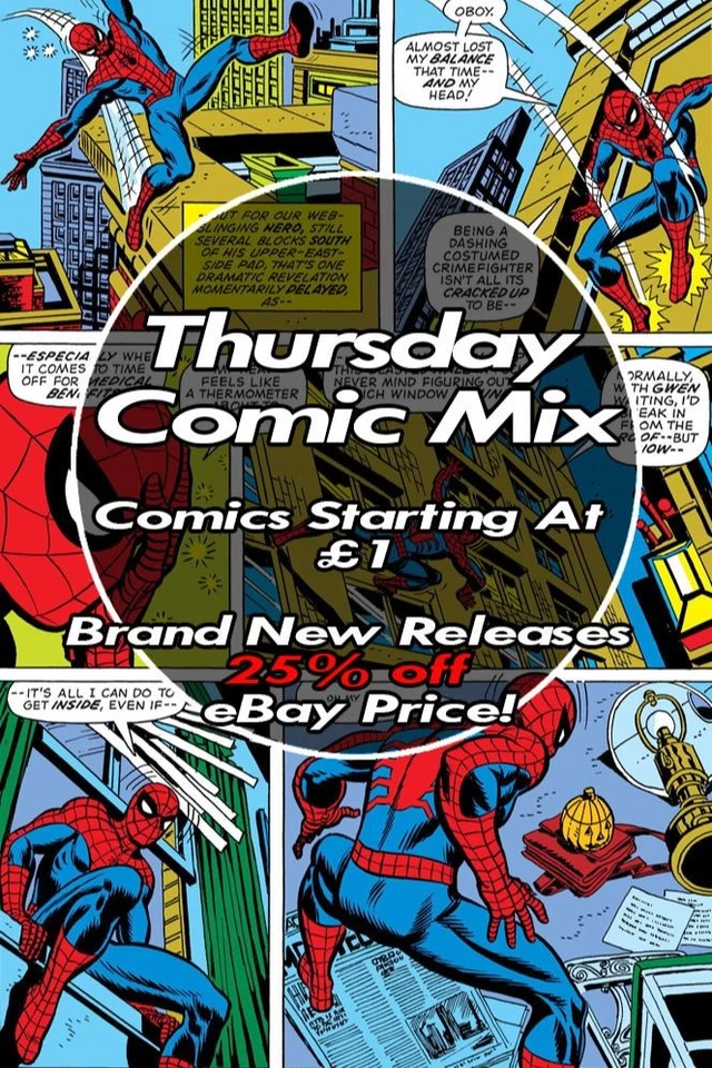 100 Comic Auctions Starting at £1 - Ebay Live Show