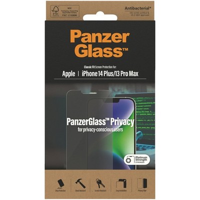 PanzerGlass Classic Fit Displayschutz für Apple iPhone 14 Plus / 13 Pro Max Neu