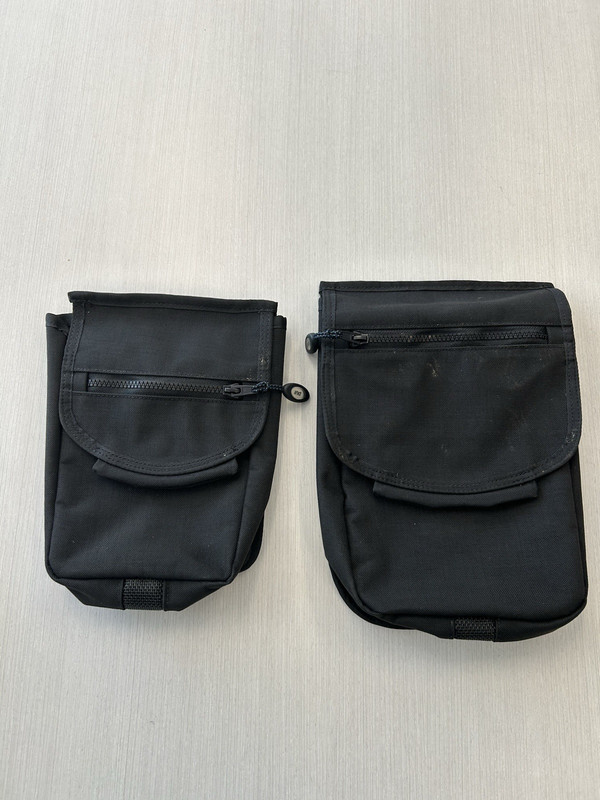 DUI Cordura Cargo DrySuit Pockets w/Zipper Pull Large &Small
