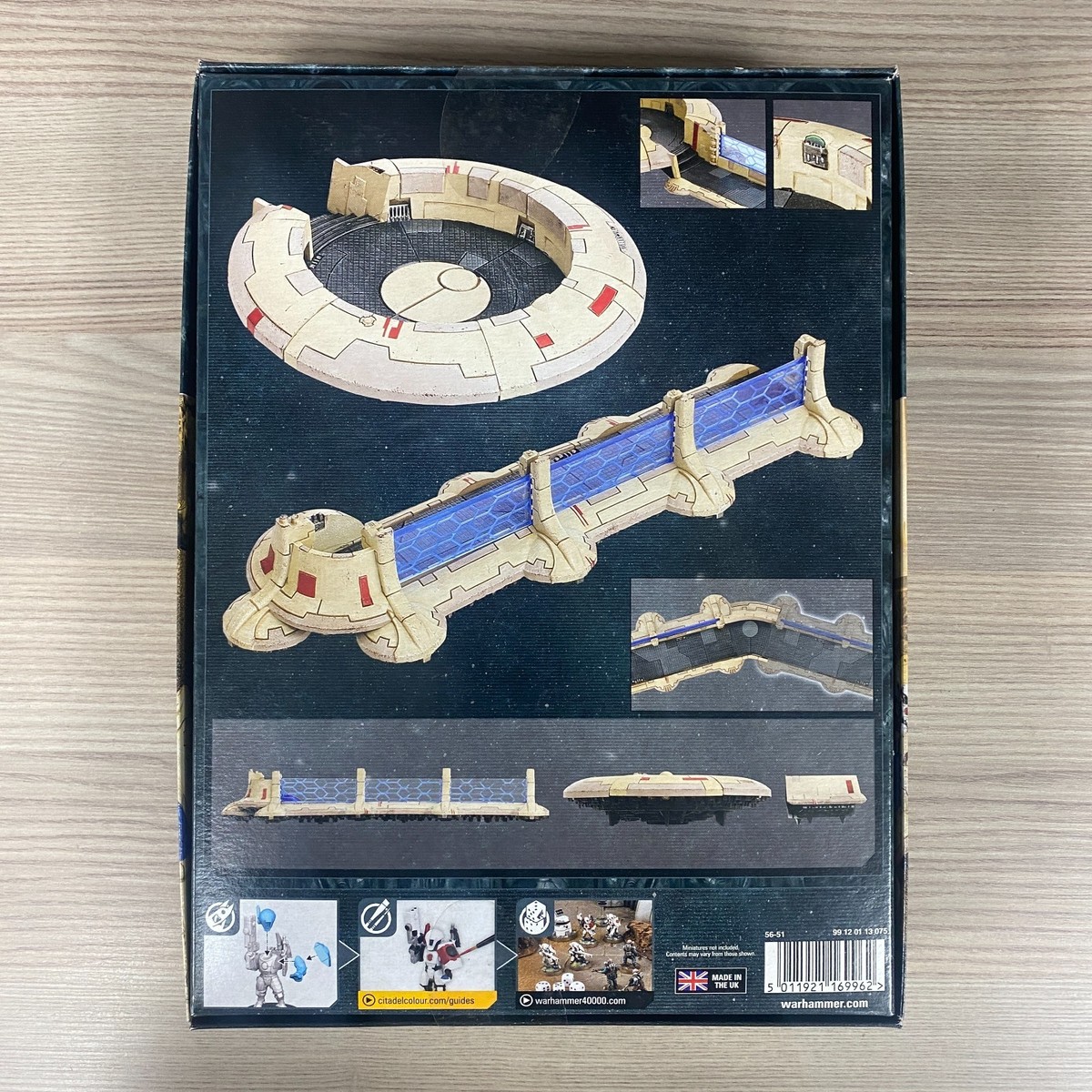 Games Workshop Tidewall Shieldline 56-51 – Empire Tau – Warhammer 40,000 – Défense Mobile
