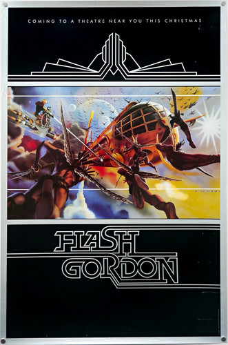 Flash Gordon Original Teaser Movie Poster