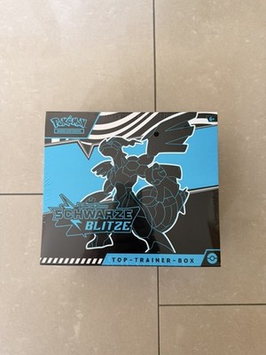Pokémon Schwarze Blitze Top Trainer Box  DE *SEALED*