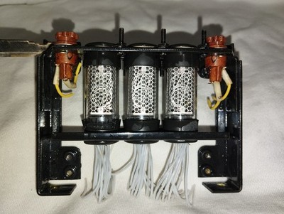 3 Pcs IN-8-2 Nixie Tubes Lot: USED Tested USSR Indicator Tubes