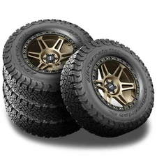 4 BFGoodrich All Terrain T/A KO3 RBL 255/60R20 115/112S 50K Mi Warranty 8 PLY