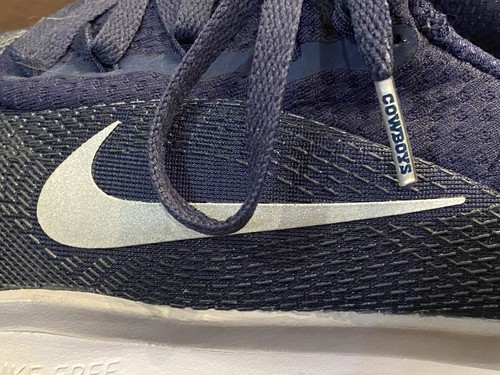 Nike Men's Free Trainer V7 Dallas Cowboys Navy Running Shoes AA1948-405 Size 8.5 - Picture 6 of 12