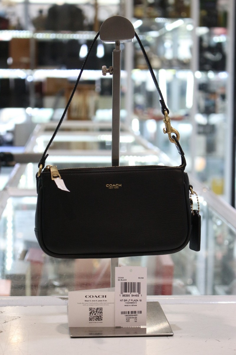 Coach Plaza 18 Black Bag | eBay