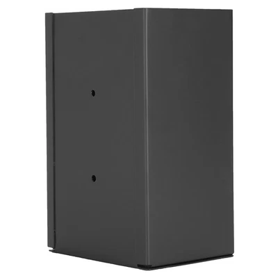 1 Porte-tissu Mural Noir élégant Pour Salle De Bain - Photo 1/4