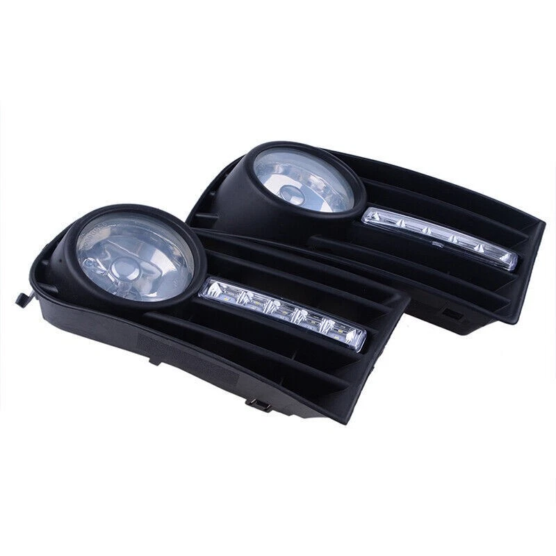 2x FOG LIGHTS LAMPS GRILLE H3 NEW FOR VW FOR GOLF 5 MK5 for RABBIT Foto 3 de 4