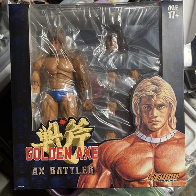 Storm Collectibles - Golden Axe Ax Battler & Red Dragon Action Figure