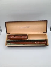 Johannes Adler Magnamusic C-Soprano Model #1820 Baroque Fingering Recorder n Box