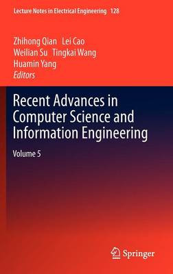 Recent Advances in Computer Science and Information Engineering - 9783642257919