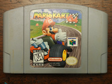 Mario Kart 64 Nintendo N64 Authentic OEM Cartridge