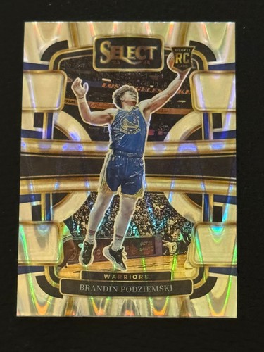 2023-24 Panini Select - Concourse Brandin Podziemski #93 Tectonic Prizm (RC)