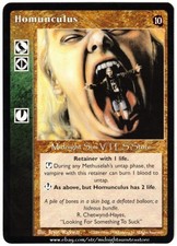 Homunculus Tenth Anniversary V:TES VTES Vampire CCG