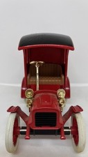 ERTL 1905 FORD DELIVERY TRUCK REPLICA COIN BANK WITH KEY RED MONTGOMERY WARD