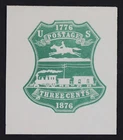 CKStamps: US Cut Square Stamps Collection Scott#U219 Unused NH NG Full Corner