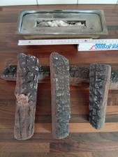 Deko Keramik Birkenholz Holzscheite Bioethanol Kamin