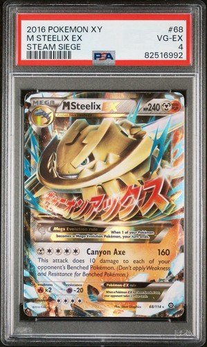 M Steelix-EX graded PSA 4 for sale on eBay