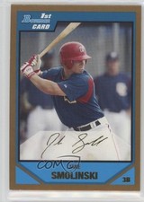 2007 Bowman Draft Prospects Gold Jake Smolinski Jacob Smolinski #BDPP63 0f6