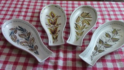 denby glyn college 4 x Fischschale 33,5 cm alle verschieden